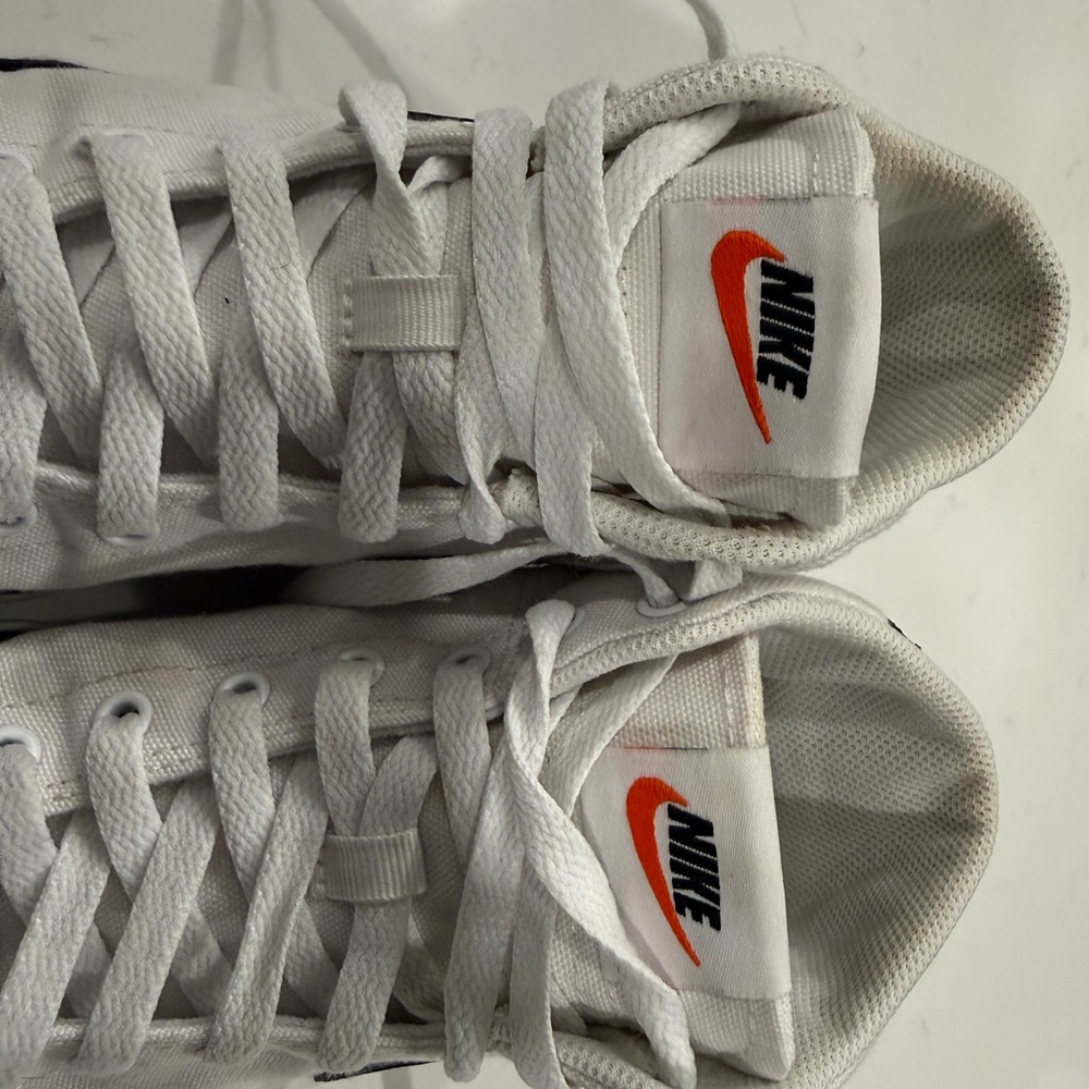 Nike Court Legacy Canvas Mid women’s size 7.5 white and black colorway - Picture 3 of 13